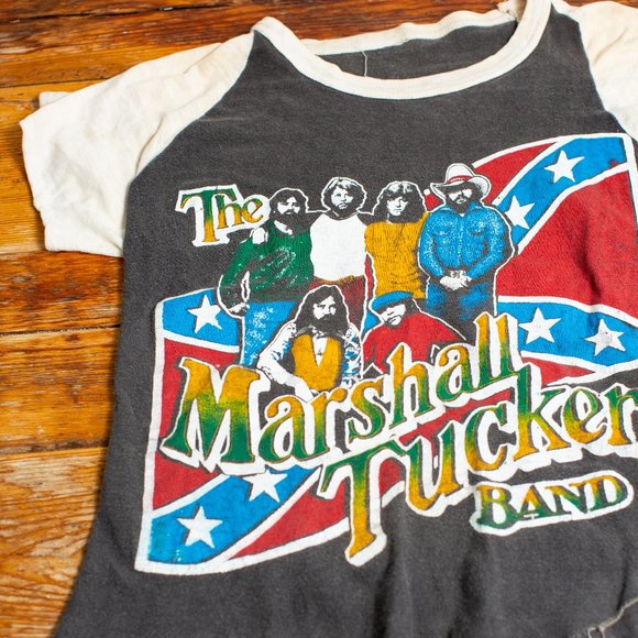 Vintage 1970's Marshall Tucker Band Concert T-shirt Size XS - Picture 8 of 12